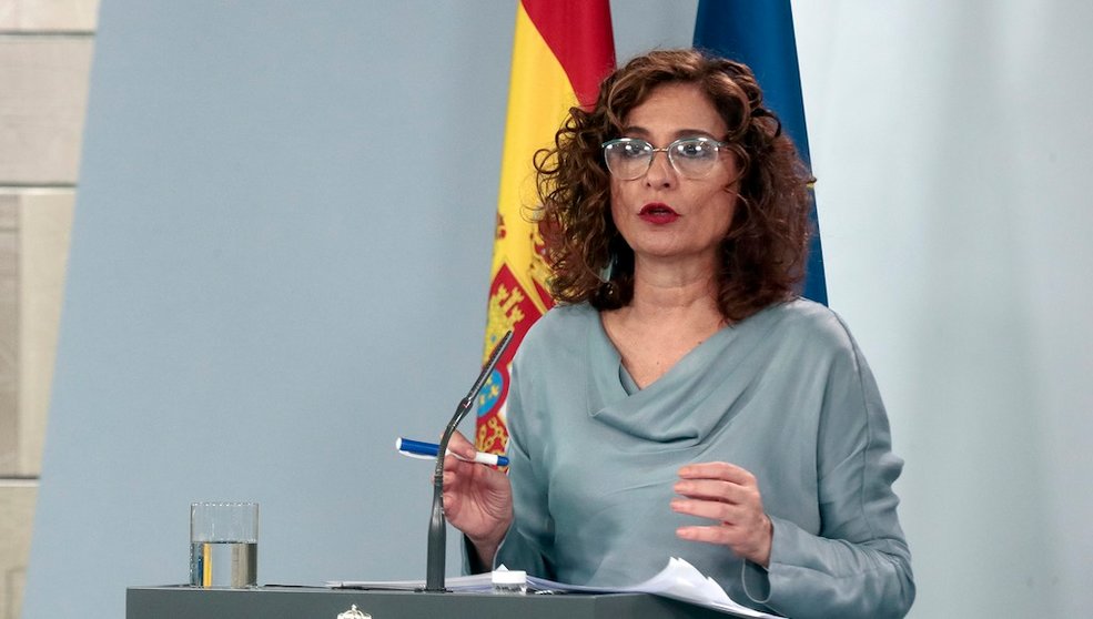 Ministra de Hacienda y portavoz del Gobierno, María Jesús Montero