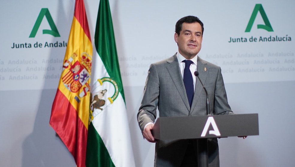 Declaraciones del presidente autonómico, Juanma Moreno
