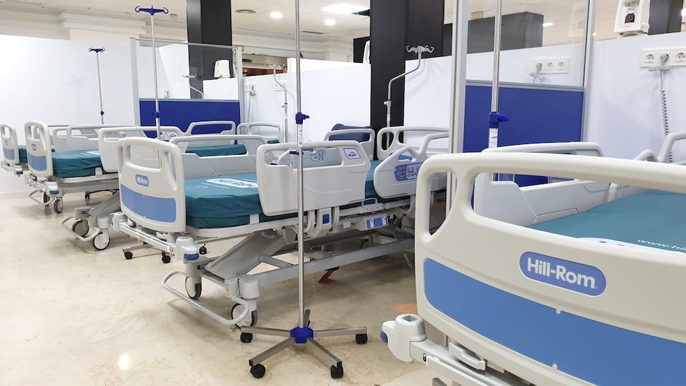 Camas de hospitalización del hospital de la Axarquía
