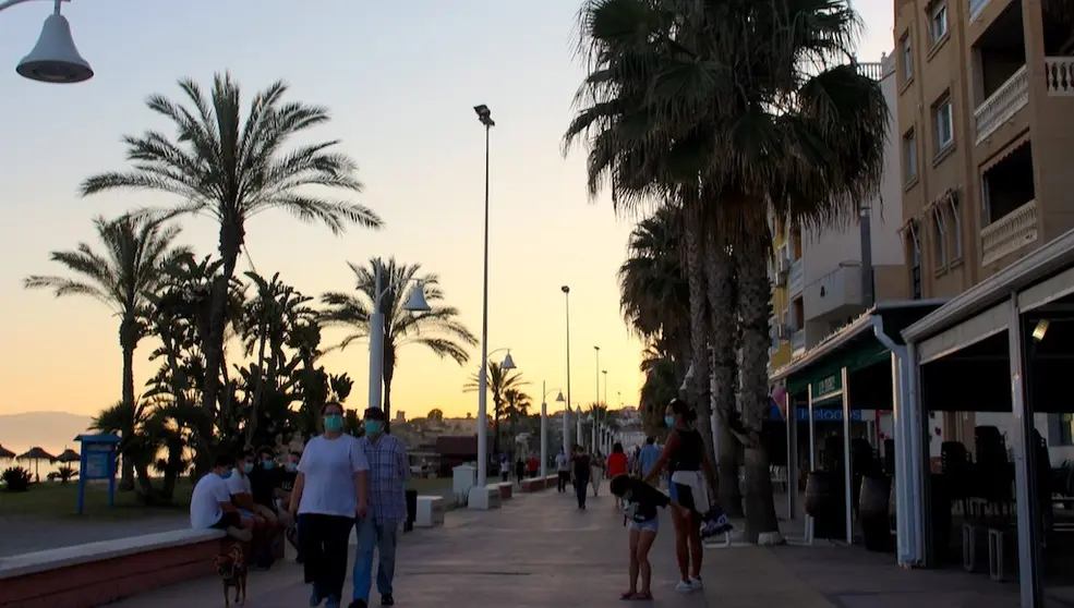 Paseo marítimo de rincón de la Victoria