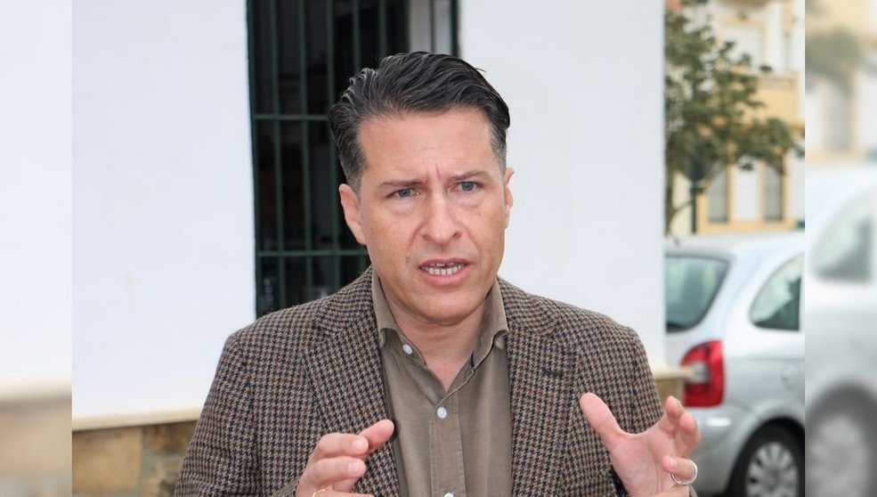 El alcalde de Torrox, Óscar Medina